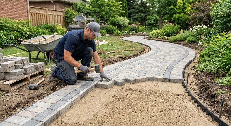 Garden Pavers Installation in Norwalk, CT