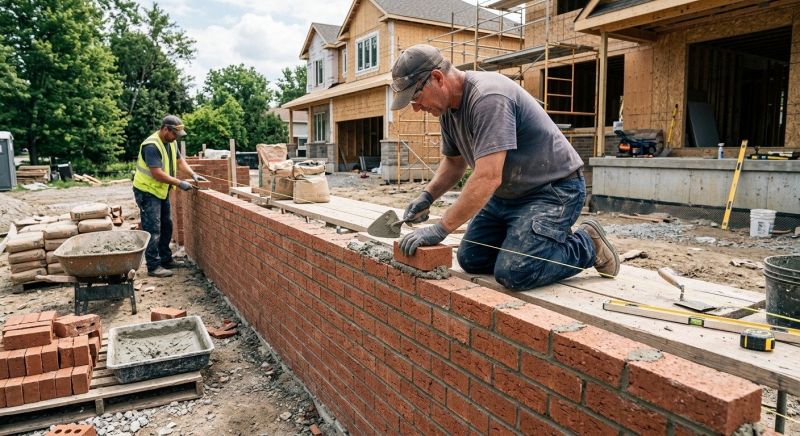 Brick Foundation Installation in Norwalk, CT