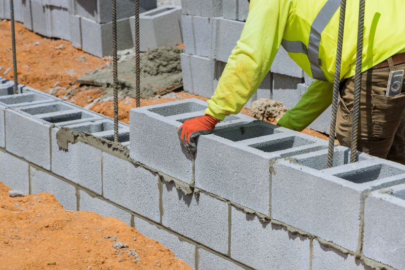 Cinder Blocks Installation in Boston, MA