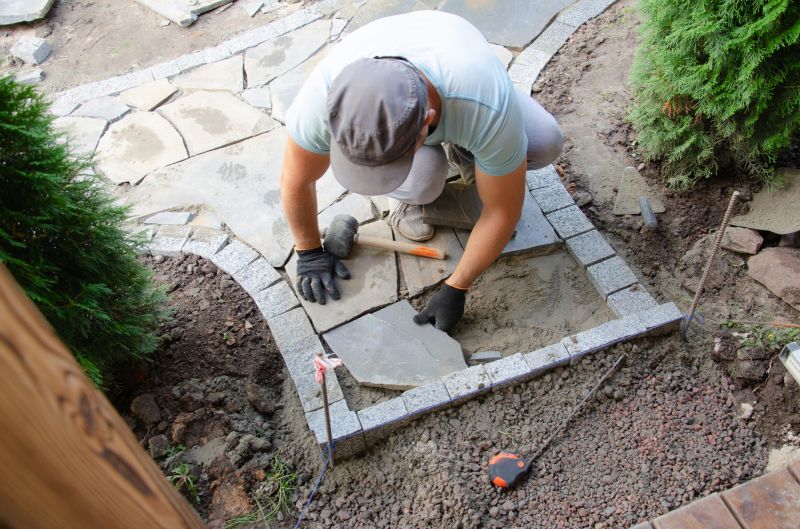 Walkway Pavers Installation