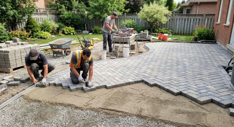 Pavers Landscaping in Boston, MA